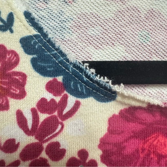 Champion Cropped Floral Crewneck Sweatshirt - Picture 7 of 8